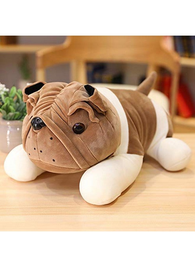 تيكلز لعبة الحيوانات المحشوة الناعمة بول دوج للأطفال (الحجم: 30 سم اللون: بني) - Image 1