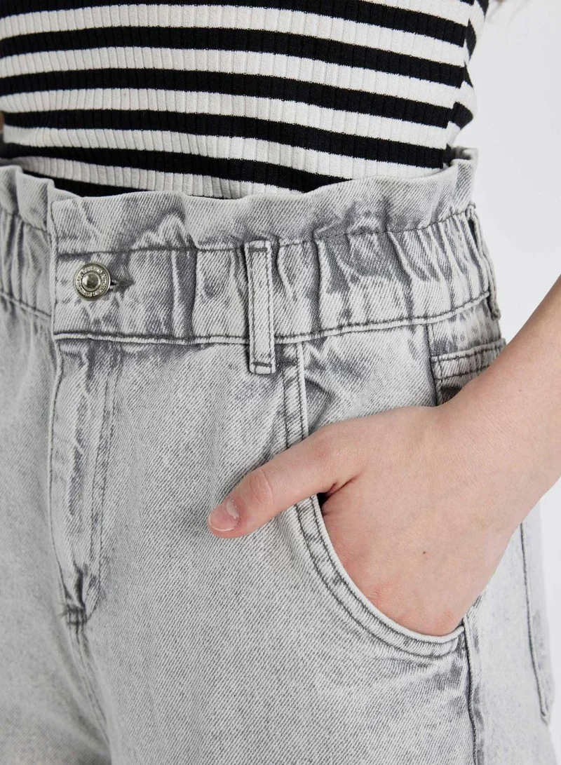 DeFacto Paperbag Fit High Waist Jeans