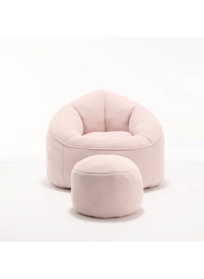 beanbag & puff color pink