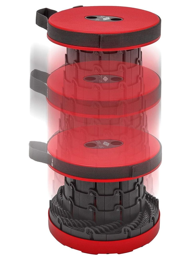 Arabest Telescopic Foldable  Stool With Strong Construction And Adjustable Height For Camping And Fishing - Image 3