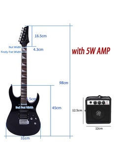 39 Inch 6 Strings 24 Frets Electric Guitar With 5W Mini Amplifier,Bag And 8-Piece Accessories - pzsku/Z76B372D9A90A1C2011D9Z/45/_/1739673540/a84b7012-4344-4fb6-8b82-4b170b2e811d