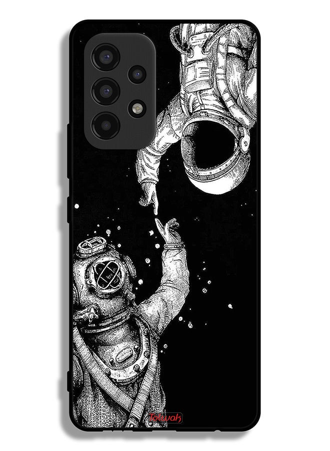Tolwak Samsung Galaxy A53 5G Protective Case Cover Astronauts - Image 1