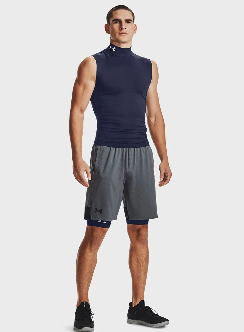 Floris Heatgear Armour Long Compression Shorts