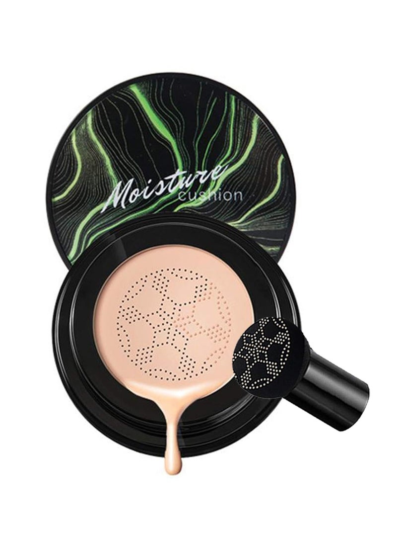YXMGC Mushroom Sponge Air Cushion CC Cream  OilFree Matte Finish Hydrating Foundation with Buildable Coverage  PoreBlurring  LongLasting for Sensitive Skin 