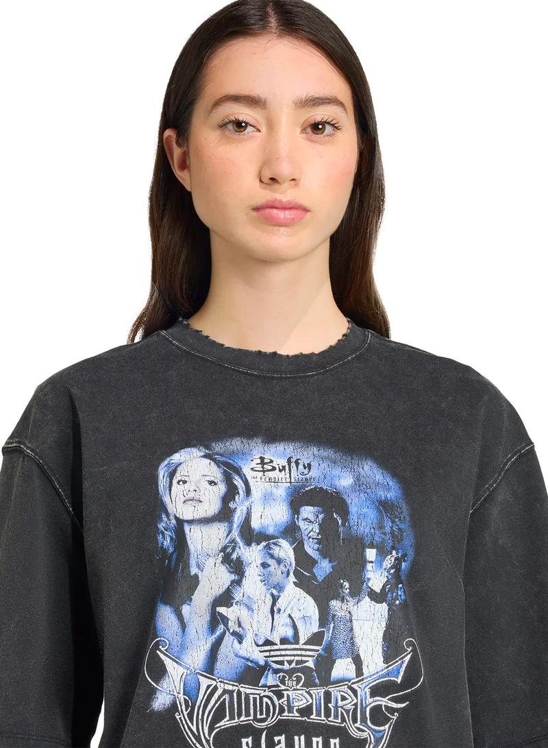 adidas Originals  20Th Century Fox Disney Oversized T-Shirt for Women | Best Price UAE