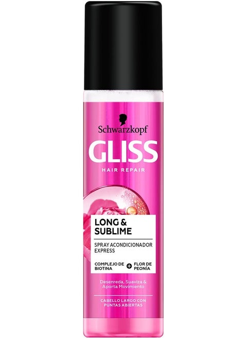 Gliss Hair Repair Long & Sublime Spray Acondicionador Express-200 Ml
