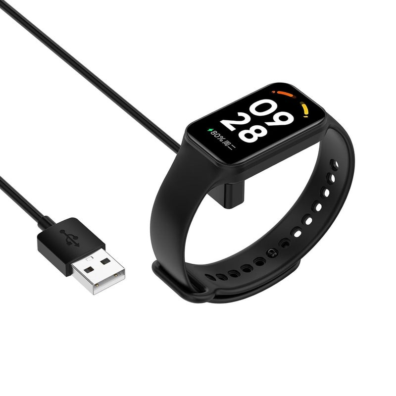 AWADUO Compatible with Xiaomi Smart Band 9 Pro/Band 9/9 NFC/9 Active/8 8ctive Replacement Magnetic Smartwatch Charging Dock Cable USB Extension Cord Charger Cables Watch Accessories(1m/3.3ft) - Image 5