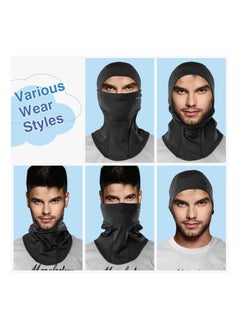 Y&D Ski Mask Balaclava, Cold Weather Scarf, Full Face Cover, Windproof Thermal Winter Neck Warmer Hood for Cycling Hikingskiing, Snowboarding, Motorcycling, Cycling, Riding Men Women  - Image 5