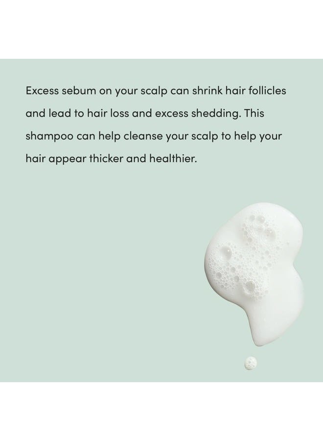 HIMS & HERS hers Triple Threat Shampoo for Women, 2 Pack - Thickening, Moisturizing, Reduces Shedding - Color Safe Hair Loss Shampoo with Biotin - Napa Rose - 2 x 6.4 fl oz - Image 5