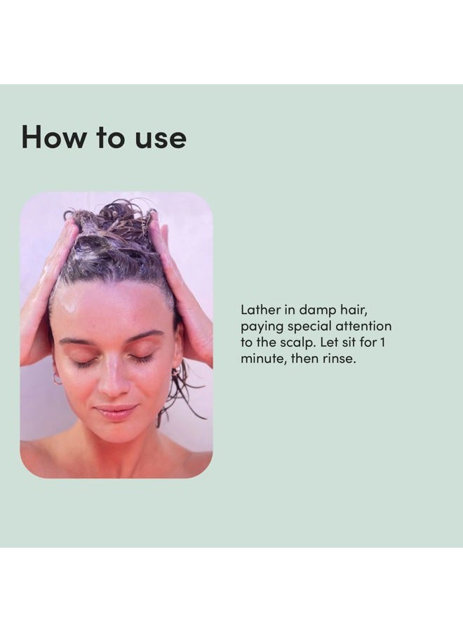 HIMS & HERS hers Triple Threat Shampoo for Women, 2 Pack - Thickening, Moisturizing, Reduces Shedding - Color Safe Hair Loss Shampoo with Biotin - Napa Rose - 2 x 6.4 fl oz - Image 4