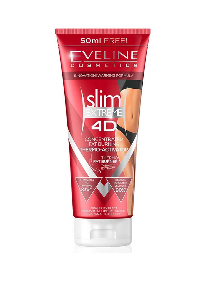 Eveline Slim Extreme 4D Concentrated Fat Burning Thermo Activator 250ml - Image 1