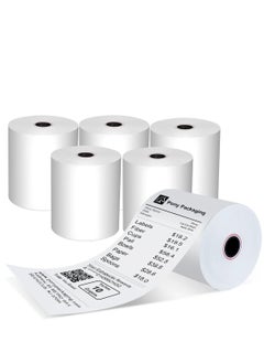 Generic Thermal Rolls for Cashier Printer, 8 cm, 10 Pieces -28M  - Image 1