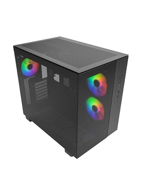 RDY King 65 Pro Black AMD 002 Gaming PC / Ryzen 5 7600X / RTX 4060 / 32GB DDR5 RAM / 1TB Gen4 SSD / 550W / AIO Liquid Cooled / Windows 11 Pro / 2 Years Warranty