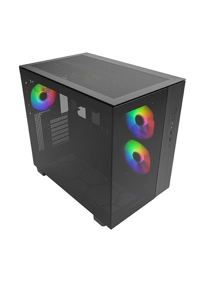 Vektra - RDY King 65 Pro Black AMD 002 Gaming PC / Ryzen 5 7600X / RTX 4060 / 32GB DDR5 RAM / 1TB Gen4 SSD / 550W / AIO Liquid Cooled / Windows 11 Pro / 2 Years Warranty - Image 1