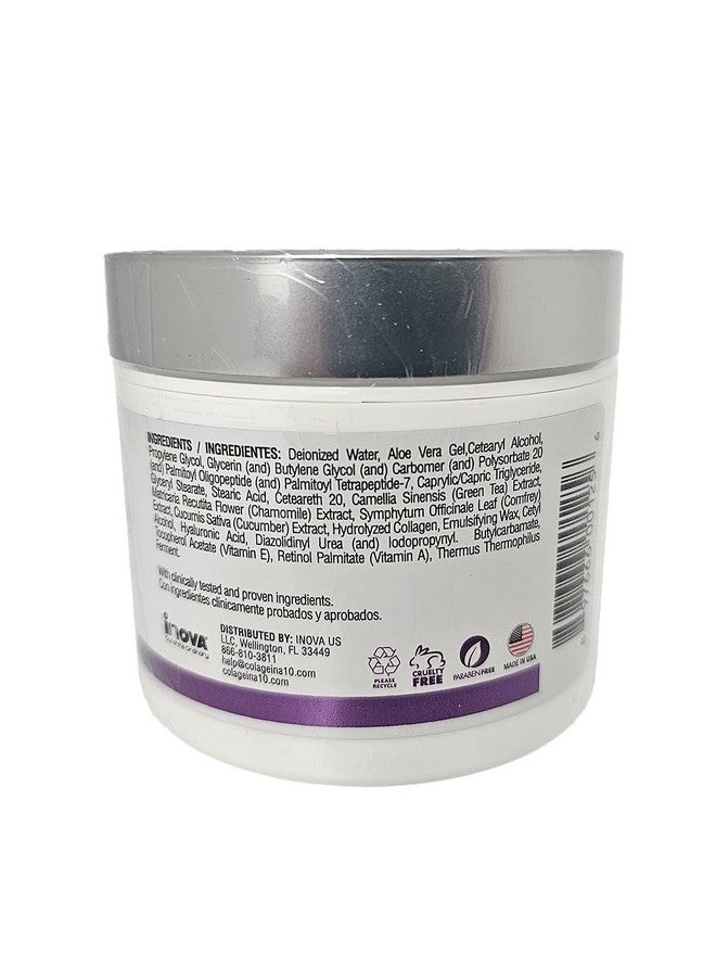 Colageina 10 Colageina 10 Anti-Aging Day and Night Cream 4oz, Crema Facial Anti-Edad de Dia y Noche 120ml - Image 2