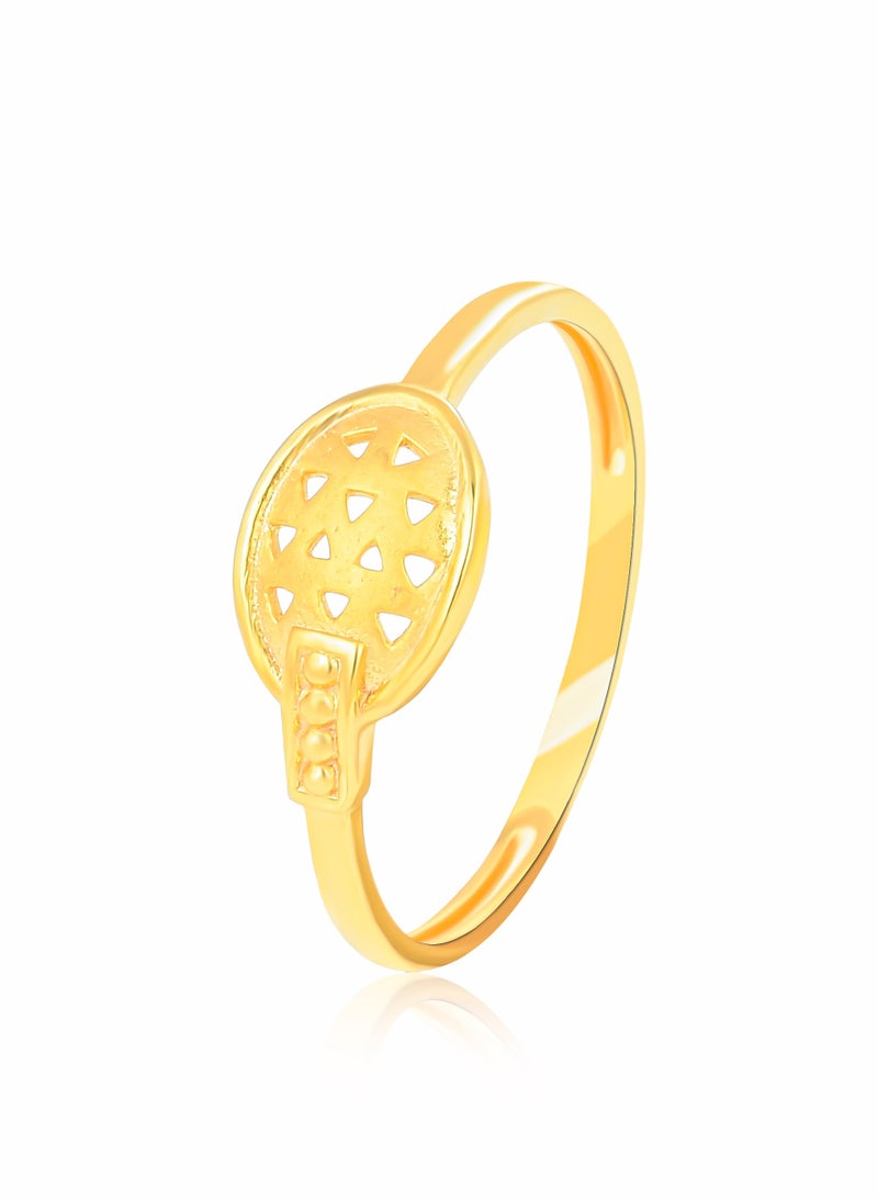 BAFLEH JEWELLERY Crafted for Perfection: Discover the Radiant Beauty of Our 22kt Gold Ring Collection - Image 1