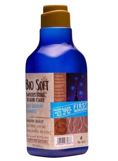 Bio Soft Moisture Hair Care Anti Dandruff Shampoo -490 ML