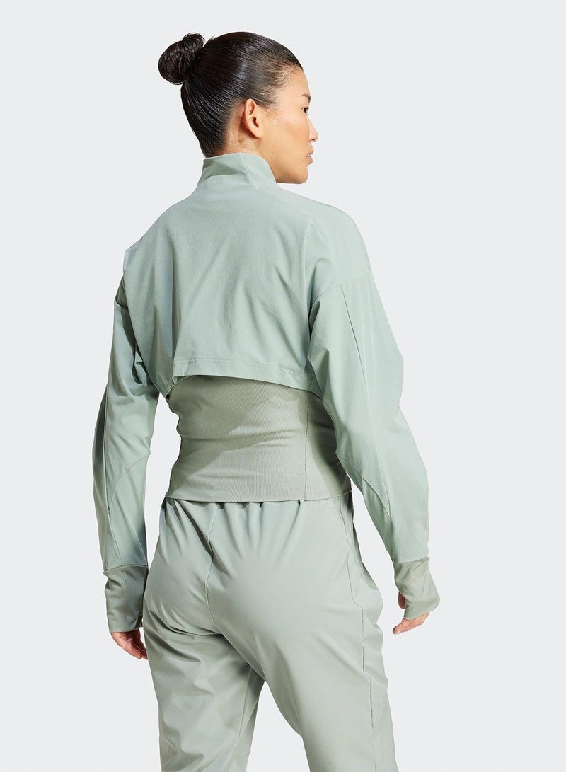 Adidas d4t training women track top - Image 2