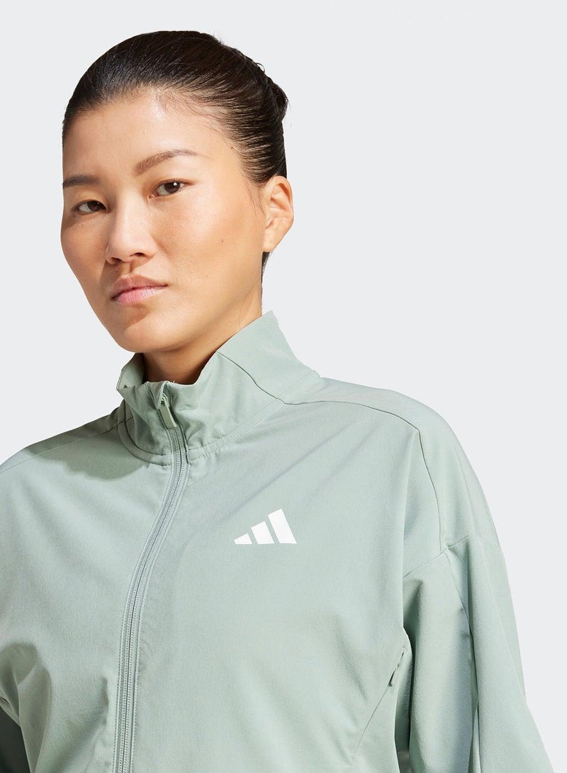 Adidas d4t training women track top - Image 4