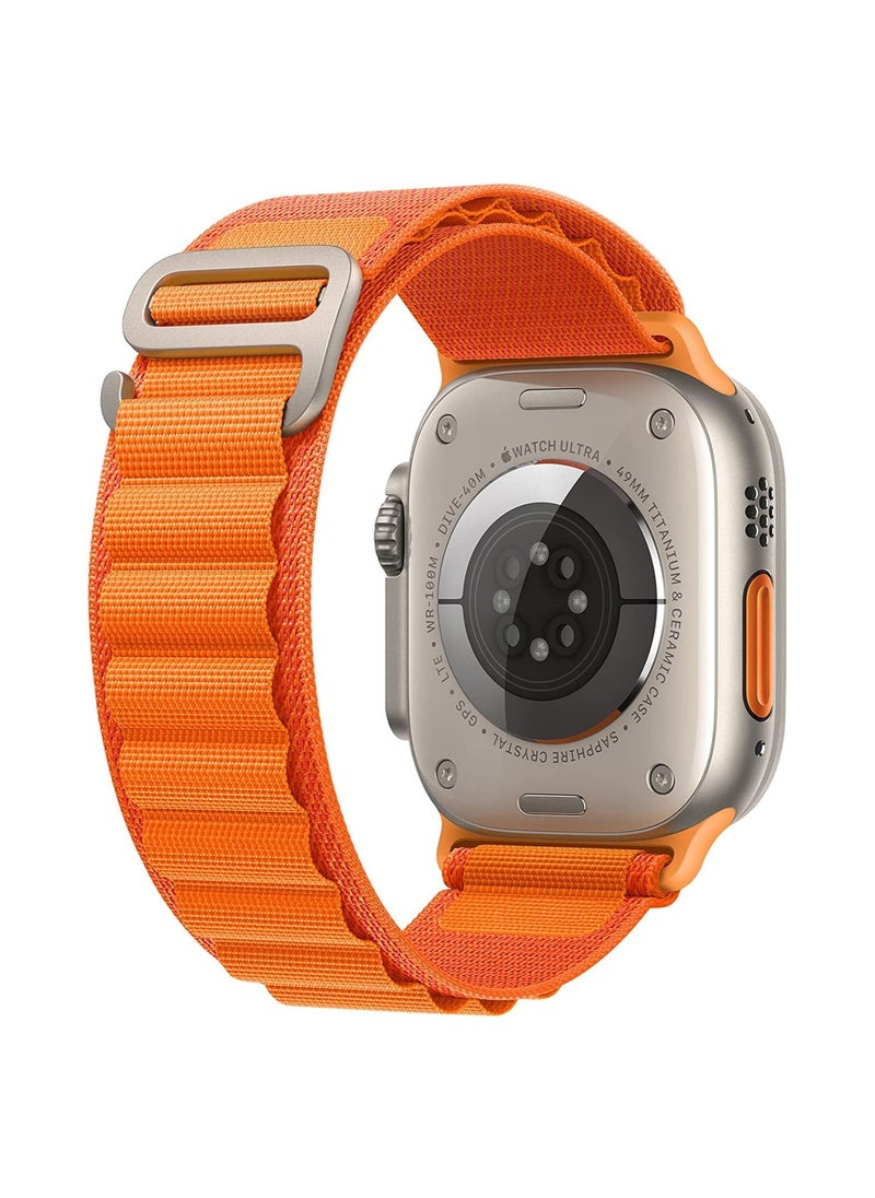 Generic - Alpine Loop Band for Apple Watch Ultra 1/2 49mm 46mm 45mm 44mm 42mm, Nylon Woven Sport Strap Compatible with iwatch Series 10 9 8 7 6 5 4 3 2 1 SE - Image 1