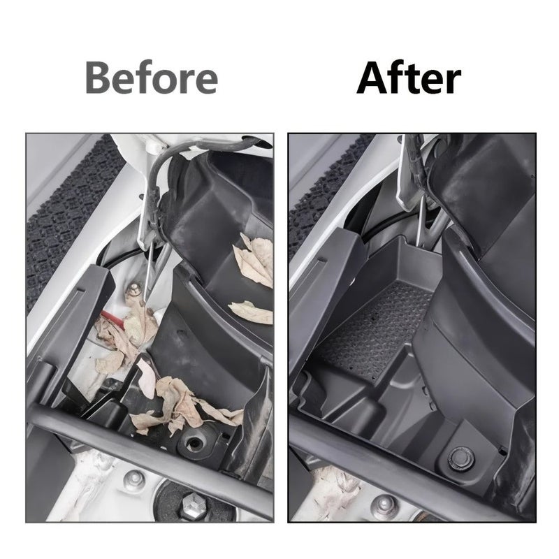 Black Air Intake Cover Compatible With Toyota RAV4 Wildlander From 2020 To 2025 Perfect Fit Easy To Install SUV Front Grille Guard Keeps Engine Area Clean Stops Leaves And Debris Entry - Image 5