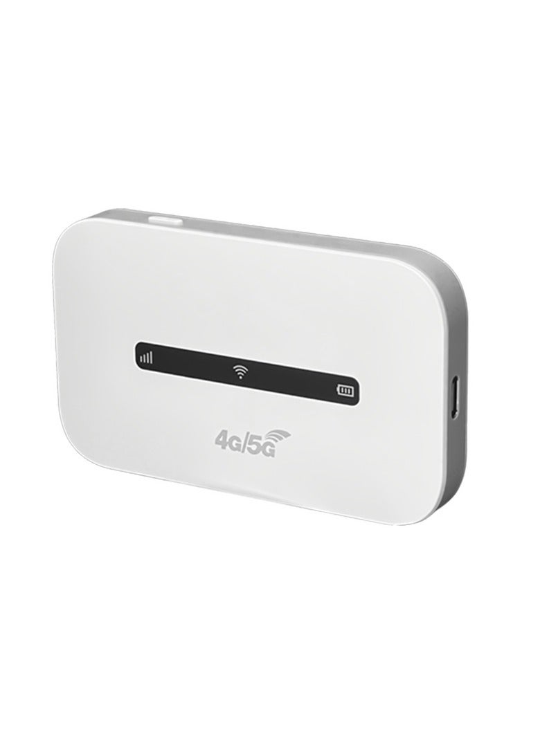 نقطة اتصال WiFi محمولة 4G LTE، بطارية 3000 مللي أمبير، سرعة 150 ميغابت/ثانية، لـ 8 إلى 10 أجهزة، مع فتحة لبطاقة SIM، مناسبة للسفر، المكتب، والمنزل. - Image 1