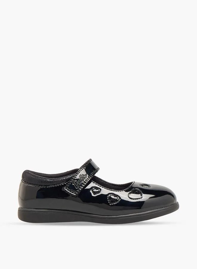 Barbie Girls Hook & Loop School Shoes
