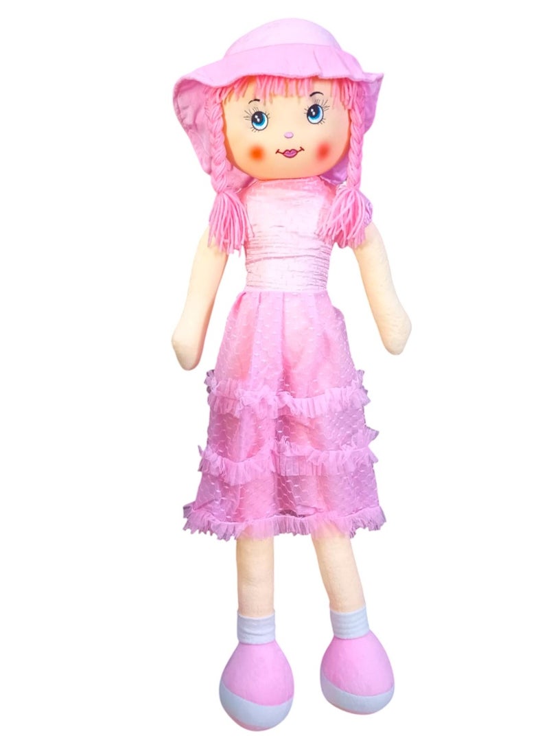 Toy Box Girls Soft Doll First Baby Plush Doll Sleep Hug Buddy Doll Children Toy-90 CM - Image 3