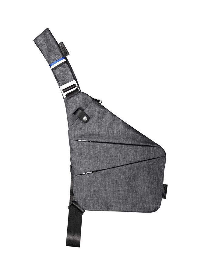 Shoulder Crossbody Chest Bag Grey  - Image 1