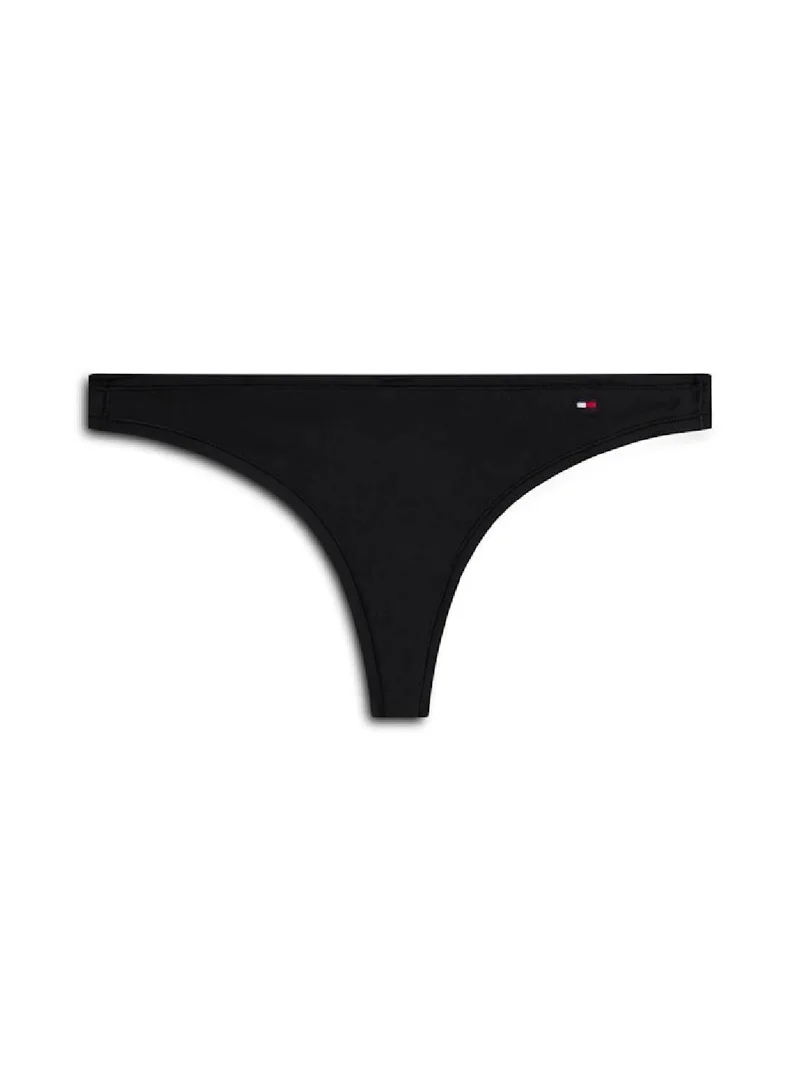 TOMMY HILFIGER Black Essential Microfibre Thong for Women | Best Price UAE