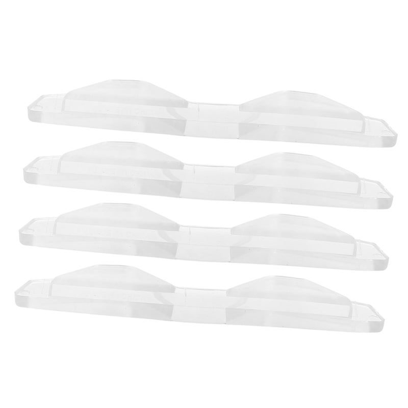 4pcs Car Door Edge Guards Bumper Protectors Easy Install Molding Black - Image 2