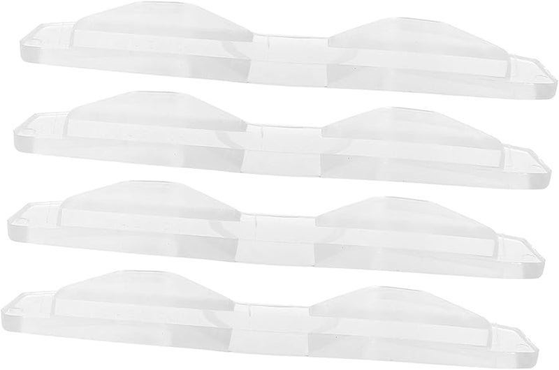 4pcs Car Door Edge Guards Bumper Protectors Easy Install Molding Black - Image 1