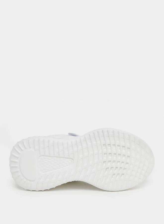 Styli Styli Textured Lace Up Sneakers