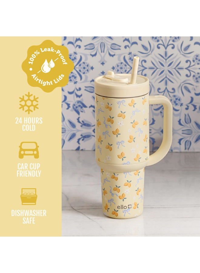 Ello Oasis 40oz Stainless Steel Water Bottle - Main Squeeze - Image 5