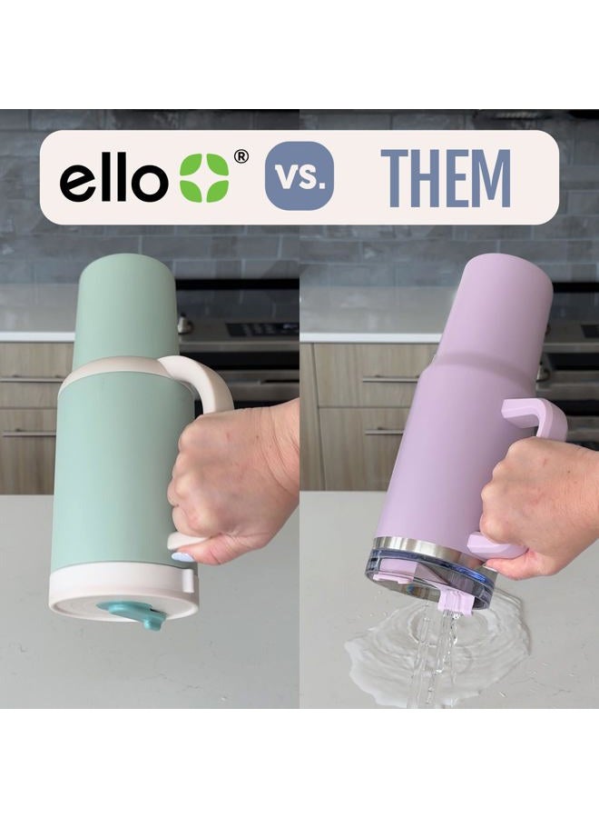 Ello Oasis 40oz Stainless Steel Water Bottle - Main Squeeze - Image 4