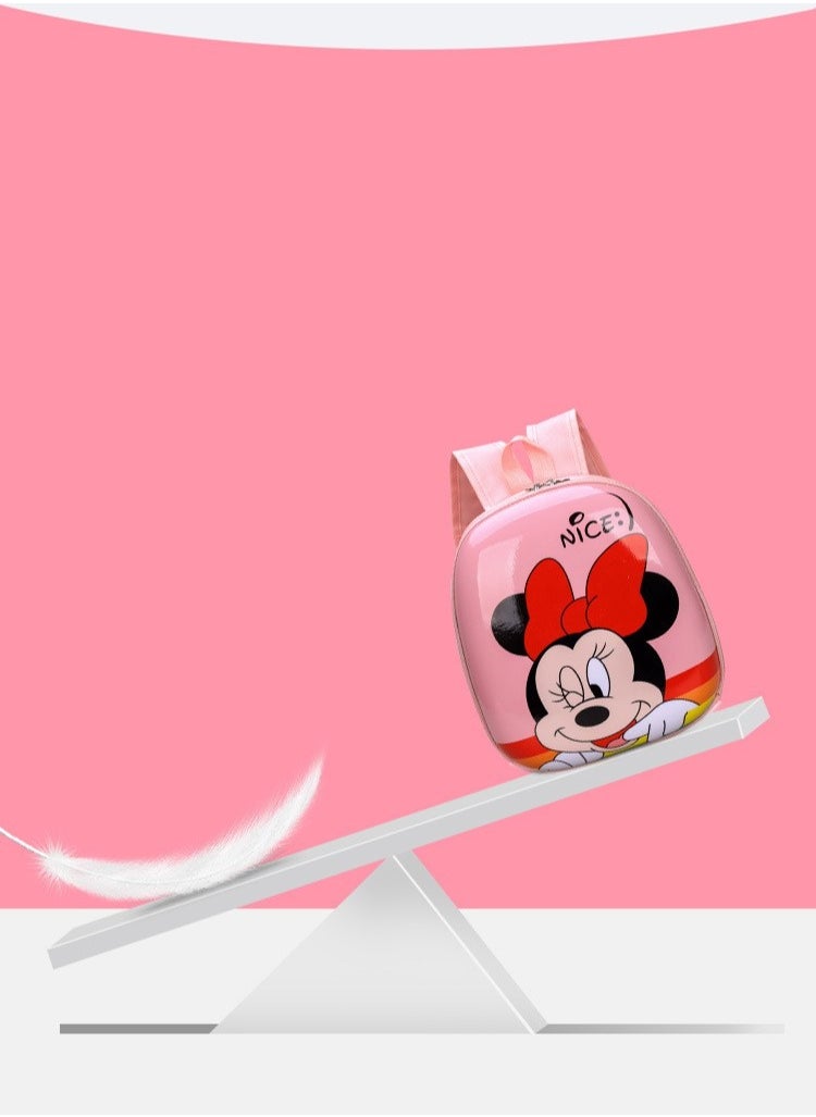 Generic Eggshell Kindergarten School Bag Children's Boy's and girl's Mini Backpacks Princess Elsa Ultraman Backpack  - Image 2