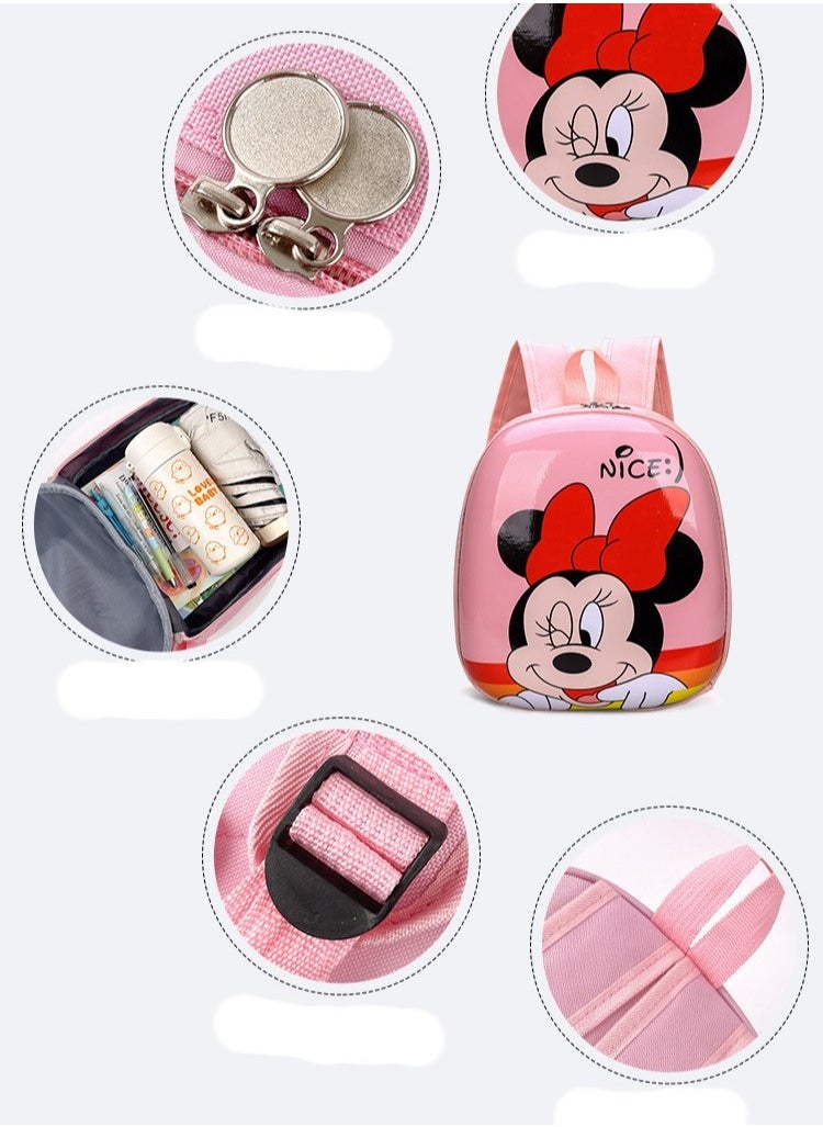 Generic Eggshell Kindergarten School Bag Children's Boy's and girl's Mini Backpacks Princess Elsa Ultraman Backpack  - Image 5