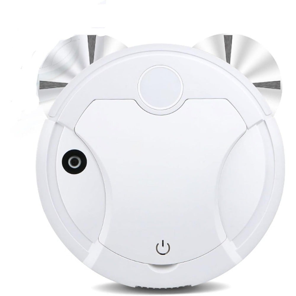 3-in-1 Robot Vacuum Cleaner - Smart Mopping and Vacuuming with Precise Water Spray, UV Sterilization for Pet Hair/Marble/Ceramic Floors White, Energy Class A, App-Controlled