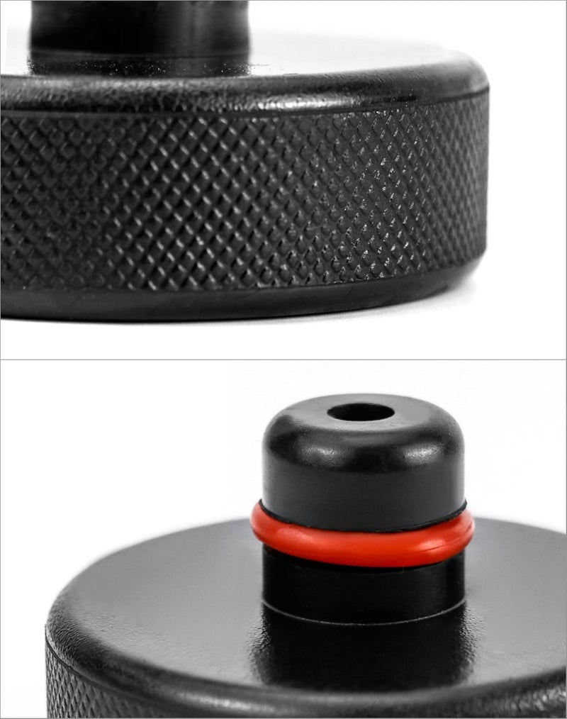 QWORK 4 Pcs Lifting Jack Pad with Storage Bag, Rubber Jack Pad for Tesla Model 3 Model Y Model S, Protect Car Frame Rail - Image 5