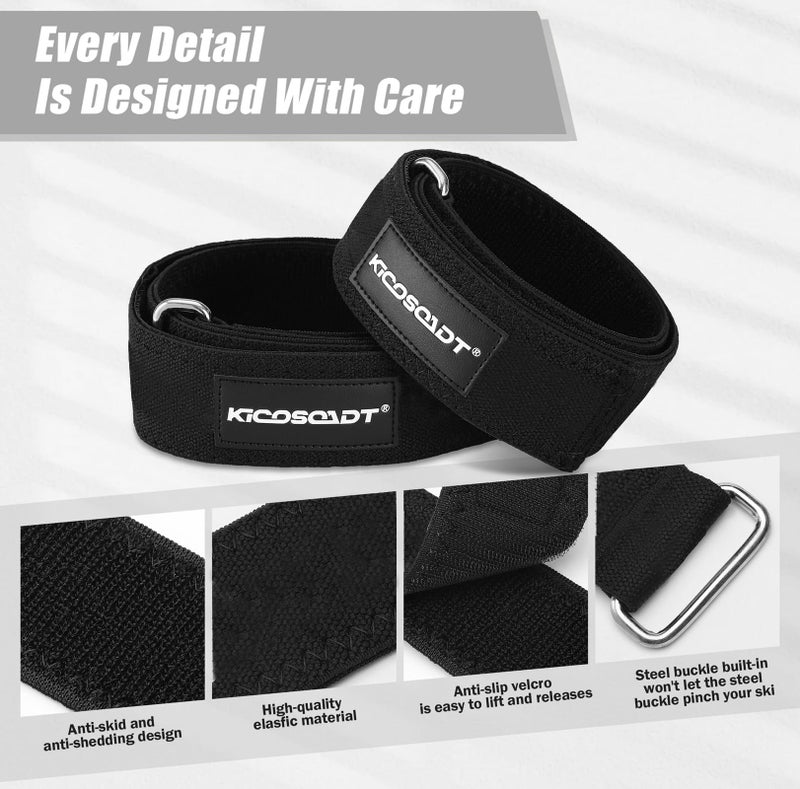 KICOSOADT Booty Bands for Women Glutes & Hip Building,BFR Bundle Booty Bands,Blood Flow Restriction Bands,Glute Bands-Best Fabric Resistance Bands for Exercising Your Butt, Squat, Thigh, Fitness - Image 4
