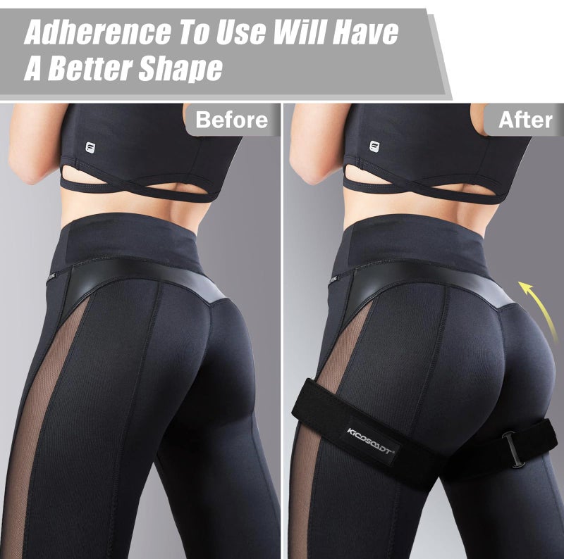 KICOSOADT Booty Bands for Women Glutes & Hip Building,BFR Bundle Booty Bands,Blood Flow Restriction Bands,Glute Bands-Best Fabric Resistance Bands for Exercising Your Butt, Squat, Thigh, Fitness - Image 2