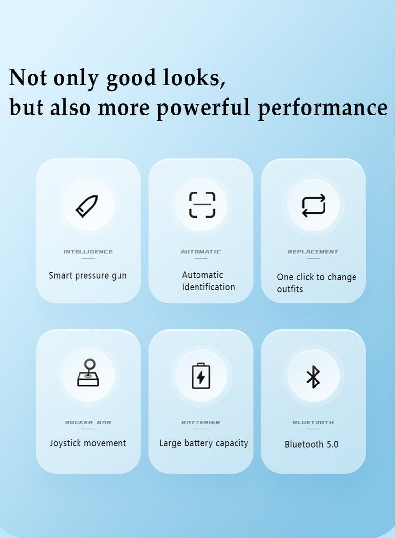 M20 Mobile Game Controller Joystick and L1 L2 Button for PUBG Bluetooth 5.0 Connection Sensitive for Android 7.0 Above Supported.