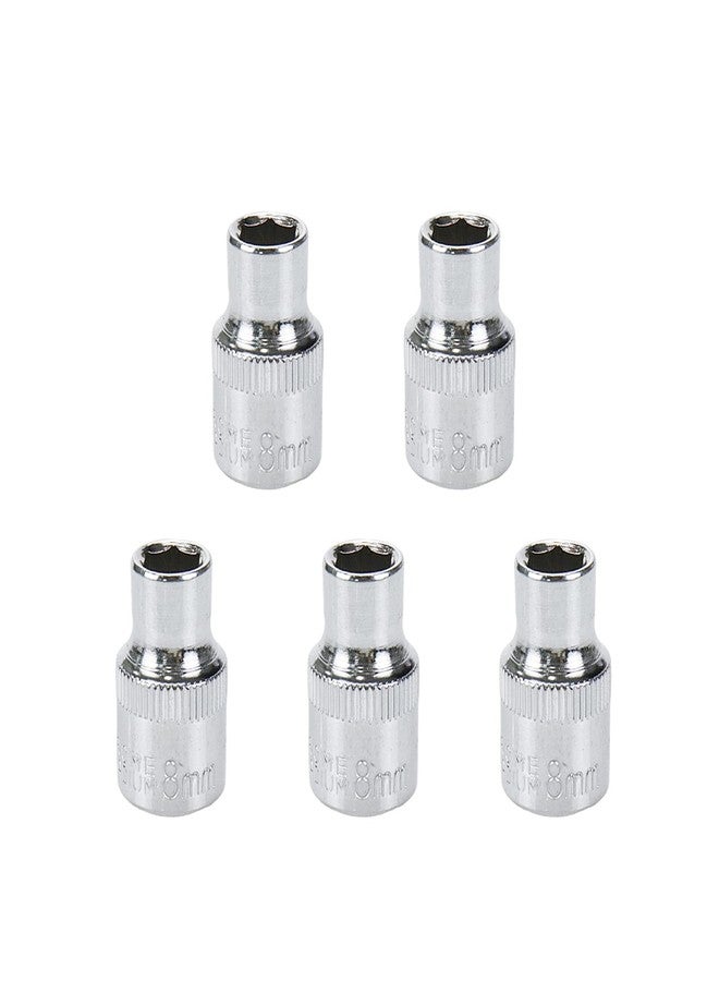 Dahszhi Shallow Socket 3/8 Inch Drive 8mm 6 Point -5pcs - Image 1