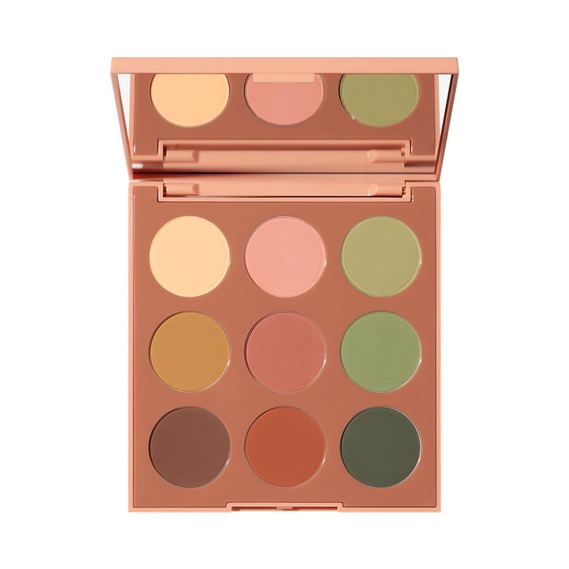 Morphe 9B Matte Essentials Artistry Palette - Warm Toned Makeup Palette - Highly Pigmented Matte Eye Makeup with a Blendable & Buildable Formula (0.35 oz) - Image 1