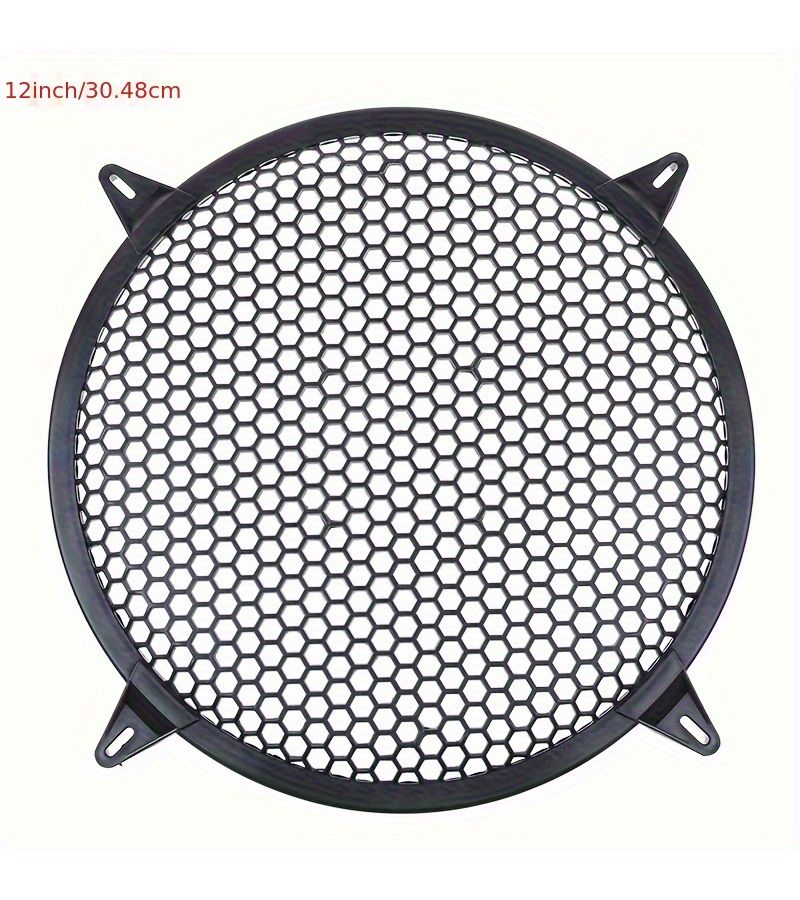 6 Inch Plastic Speaker Grilles Audio Mesh Cover Modify Guard Loudspeaker Protector For Car Home Outdoor Audio - Image 2