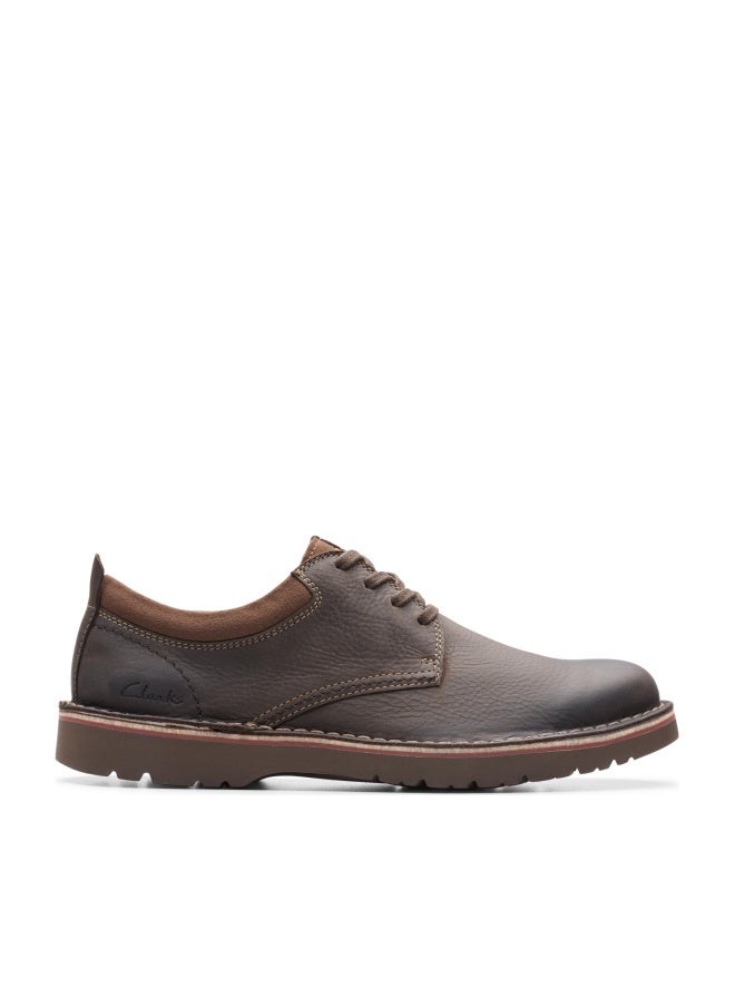 Clarks Collection Men's Eastridge Low Oxford, Dark Brown Leather, 10 Medium US - Image 1