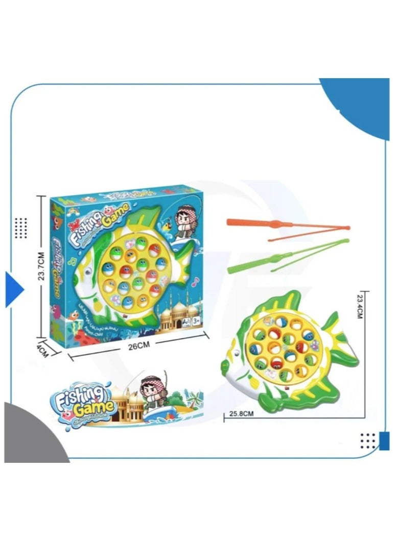Colorful fishing game set with a spinning fish and cheerful tunes - Image 2