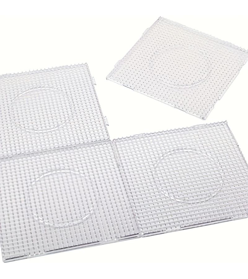 Set Of 4Pcs Clear Plastic Fuse Bead Boards Large 2.6Mm For Fuse Beads Kit - Image 2