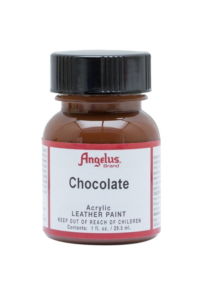 Angelus Leather Paint 1oz Chocolate