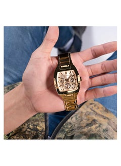GUESS Guess Phoenix Men's Gold multifunction Stainless Steel Strap Watch - GW0456G2 44mm  - Image 5